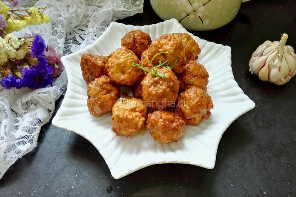 糖醋鸡肉丸