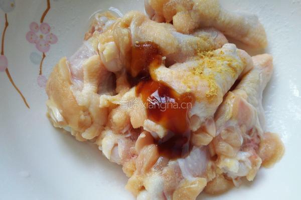 炸鸡翅根的做法图解4