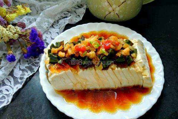 凉拌皮蛋豆腐的做法图解10