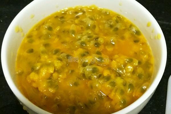 柠檬百香果蜂蜜茶的做法图解4