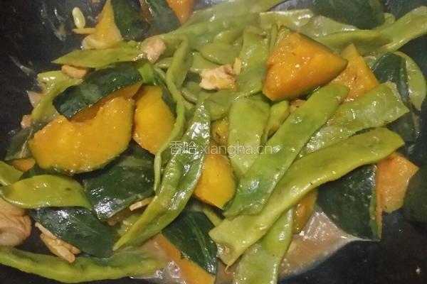 豆角炖窝瓜的做法图解14