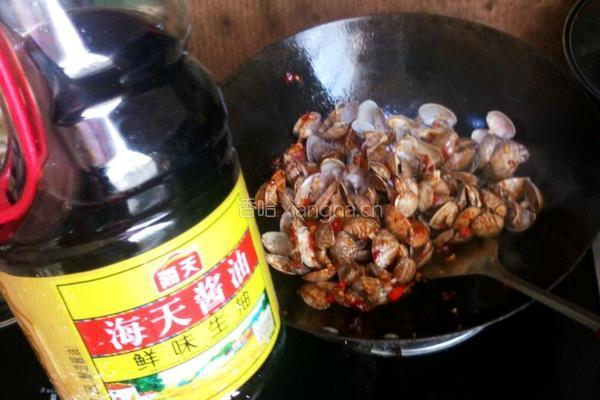 爆炒花甲的做法图解9