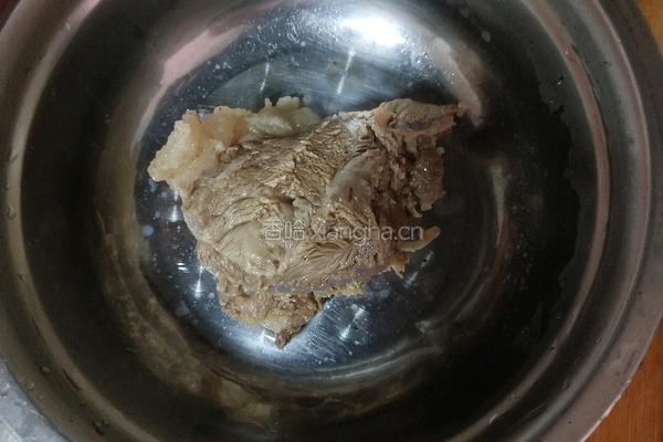 牛肉柿子汤的做法图解5