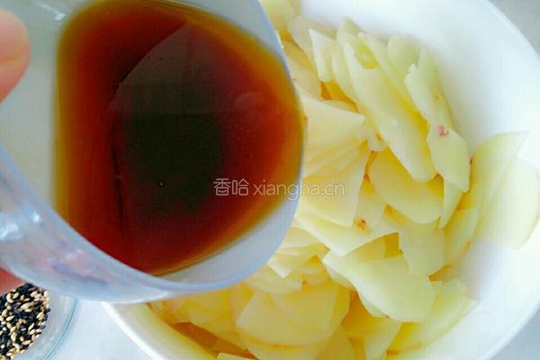 辣酱土豆片的做法图解5