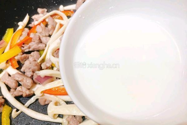 海鲜菇炒肉沫的做法图解7