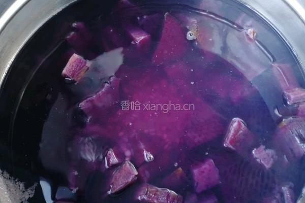 紫薯粥的做法图解4