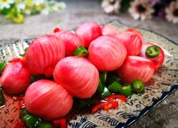桂花蜜汁小萝卜