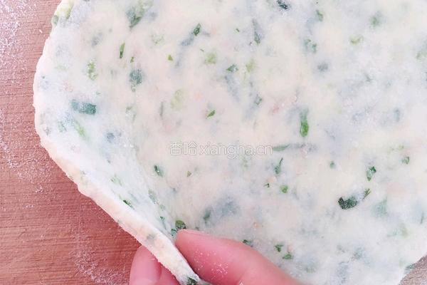 宝宝辅食之香菜土豆饼的做法图解9