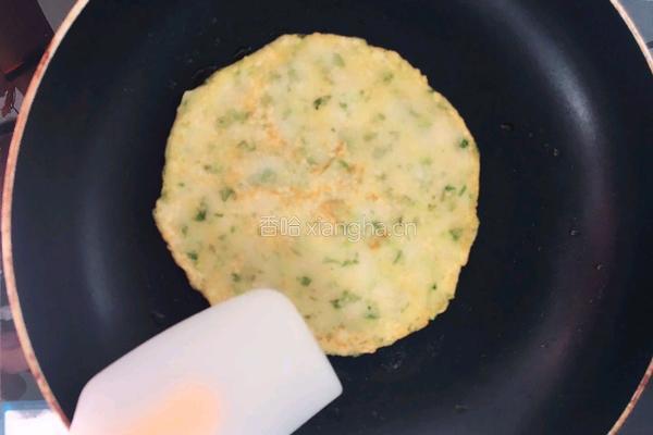 宝宝辅食之香菜土豆饼的做法图解12
