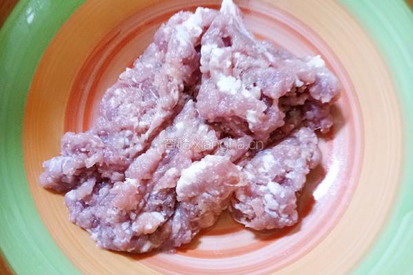 白菜猪肉小馅饼的做法图解3