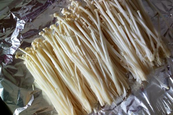 锡纸金针菇的做法图解5
