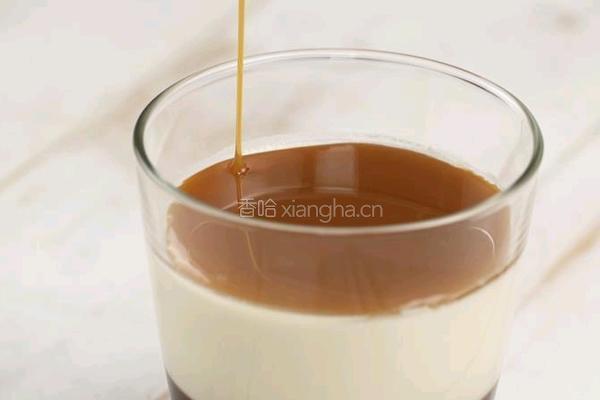 消暑焦糖咖啡奶冻的做法图解5