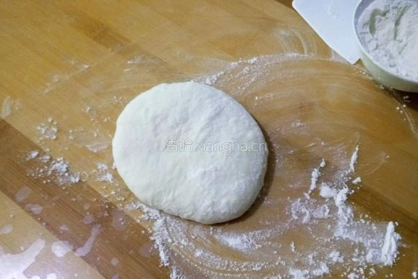 蒜苗发面千层饼的做法图解4