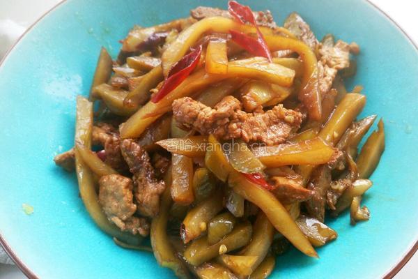 香辣榨菜炒肉丝的做法图解10