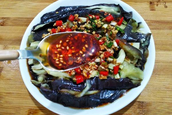凉拌手撕茄子的做法图解13