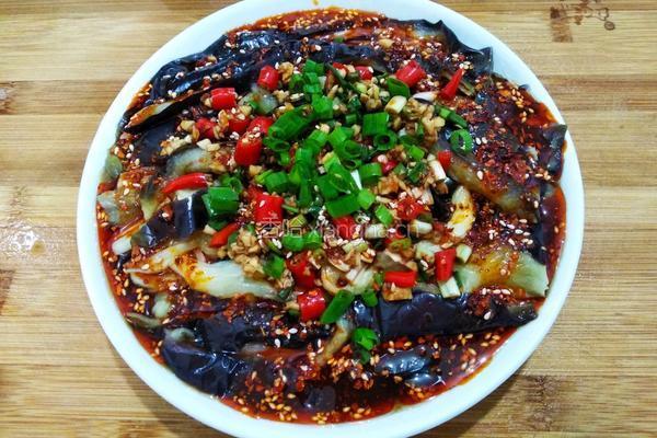 凉拌手撕茄子的做法图解14