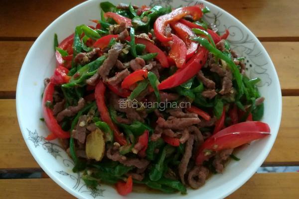 尖椒牛肉丝