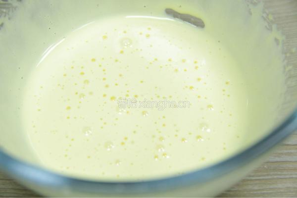 蛋黄溶豆的做法图解3