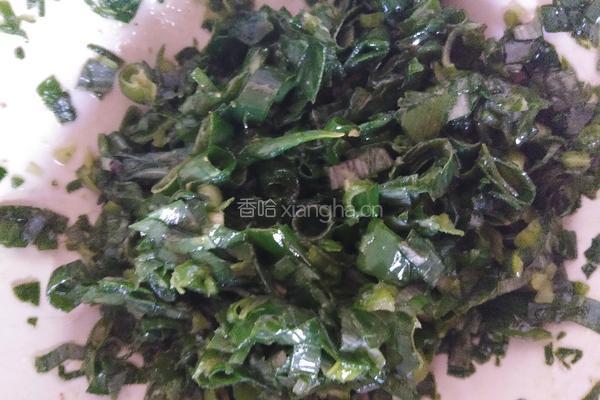 油葱饼和发面饼的做法图解4