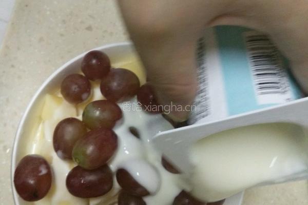 水果酸奶3加1的做法图解7