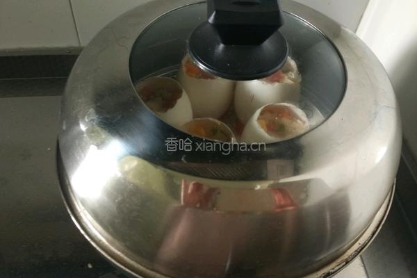 五彩糯米蛋的做法图解10