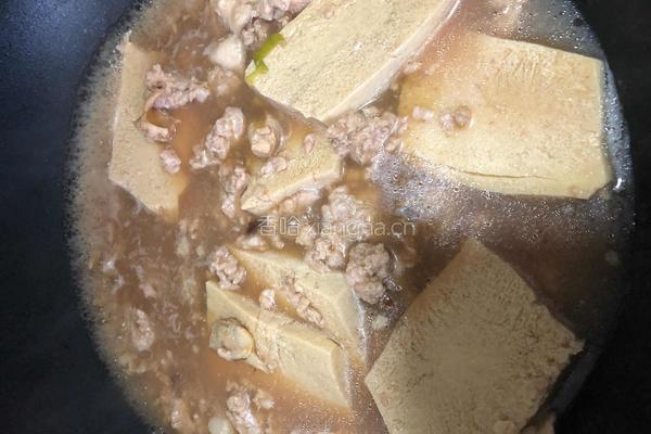 海鲜肉沫冻豆腐的做法图解17