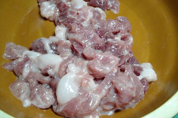 木瓜炒肉的做法图解3