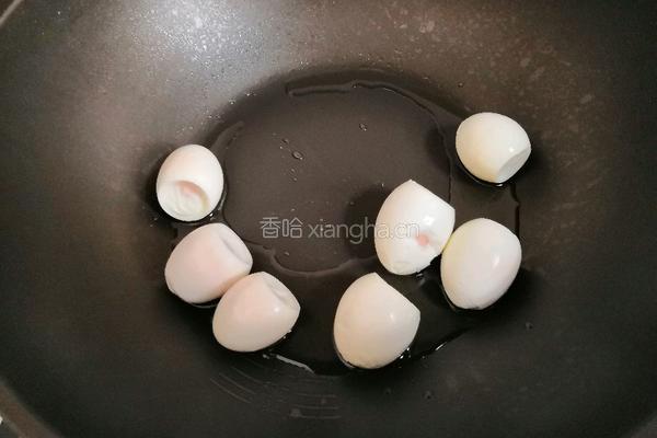 红绕肉虎皮蛋的做法图解3