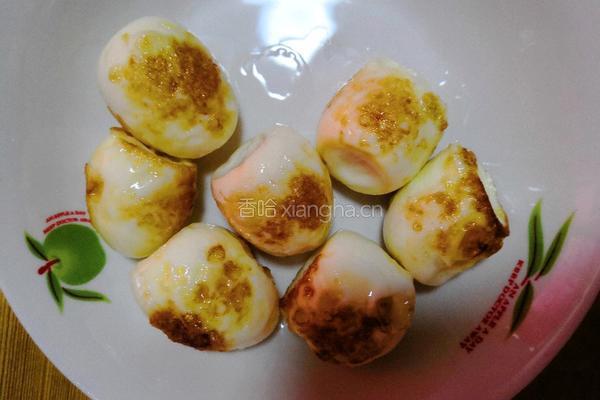 红绕肉虎皮蛋的做法图解4