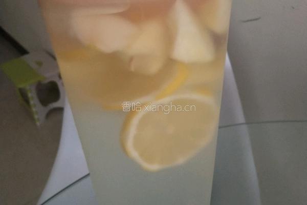 冰糖苹果柠檬水的做法图解4