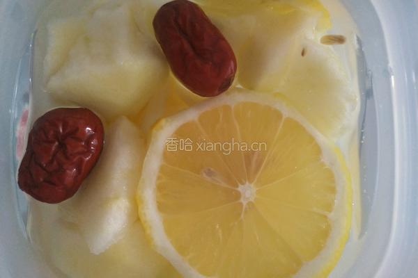 冰糖苹果柠檬水的做法图解5
