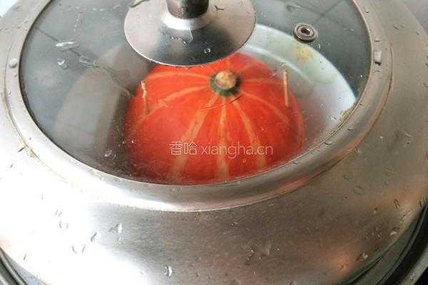 南瓜糯米饭的做法图解6