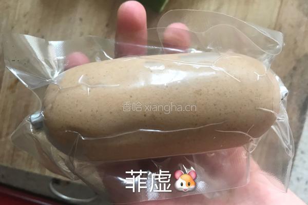 素火腿蒸蛋的做法图解4