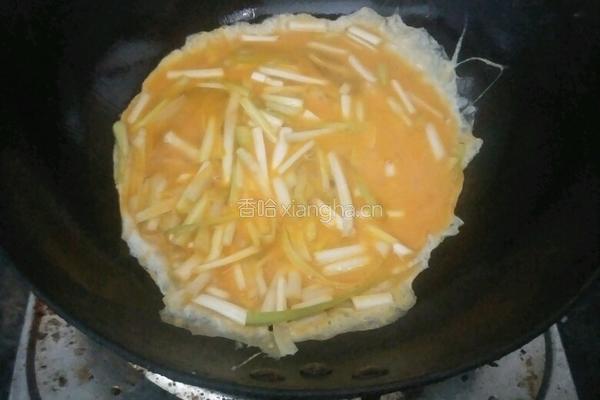 薄饼饭卷的做法图解4