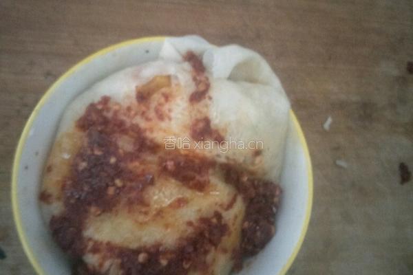 薄饼饭卷的做法图解7