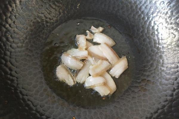 黄金菇炒肉的做法图解5
