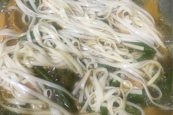 豆角焖面的做法图解7