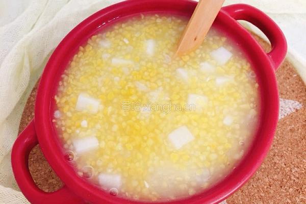 山药玉米茬粥的做法图解8