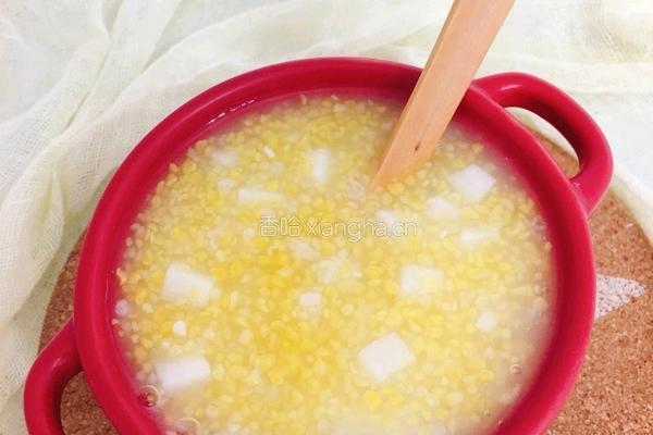 山药玉米茬粥的做法图解6