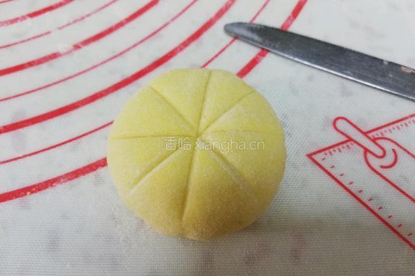 迷你南瓜豆沙包的做法图解9
