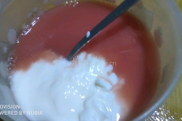 酸奶西瓜冰淇淋的做法图解7