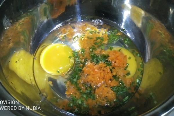 营养蔬菜鸡蛋饼 的做法图解5