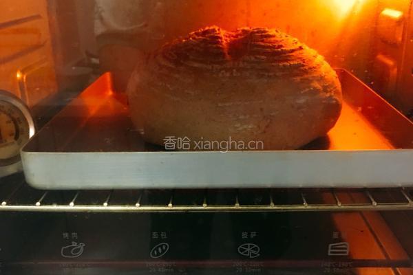 芝麻核桃黑麦包的做法图解22