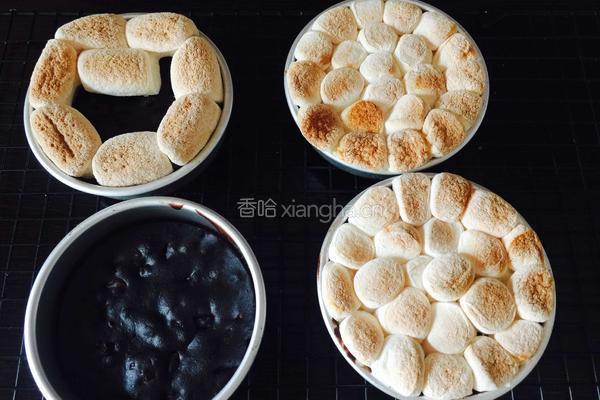 低脂版棉花糖布朗尼的做法图解4