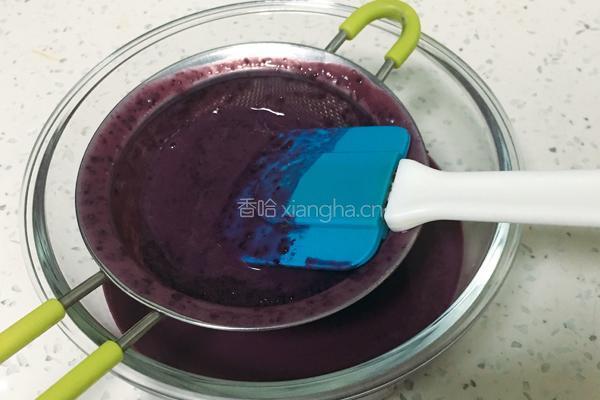 蓝莓慕斯蛋糕+6寸方模的做法图解13