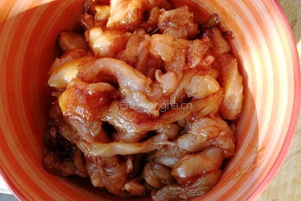 酸菜粉条肉的做法图解4