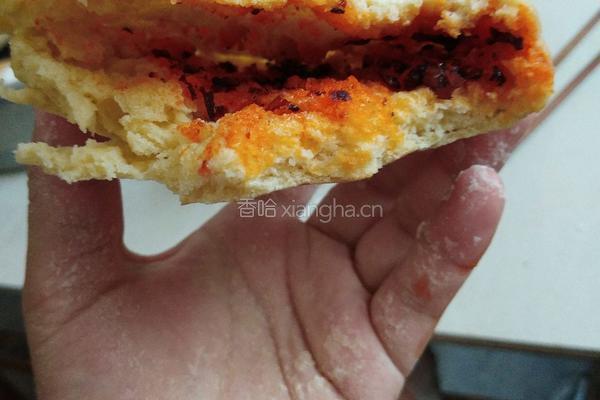 玉米面发面夹饼的做法图解4