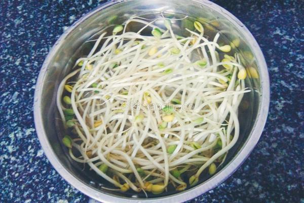 炒芽菜的做法图解1