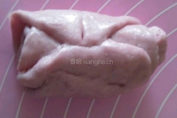 火龙果玫瑰包的做法图解11