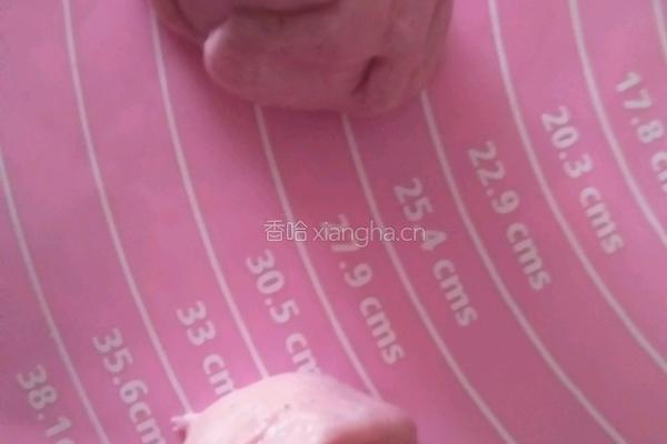 火龙果玫瑰包的做法图解13